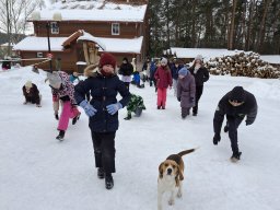 Szkolne zimowisko w Serpelicach nad Bugiem